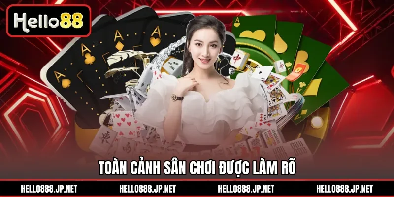 Toàn cảnh sân chơi được làm rõ 